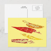 "Warm Willows" - Postkarte für Landstraßen (Vorne/Hinten)