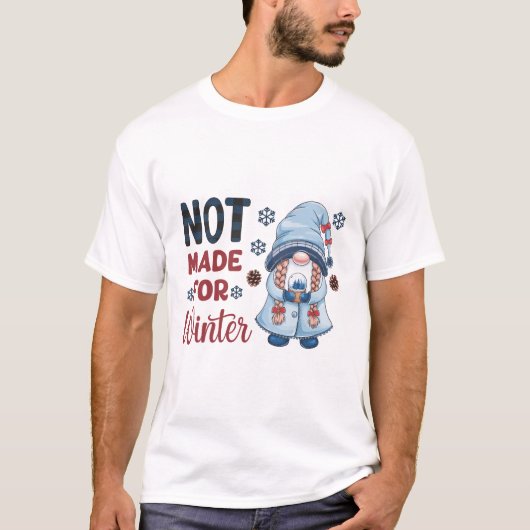 Warm winter cozy designs for festive times T-Shirt (Vorderseite)