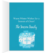 Warm Winter Wishes Christmas Sweater (Innen (Rechts))