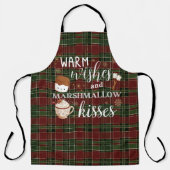 Warm Wishes and Marshmallow Kisses, Check Schürze (Vorderseite)