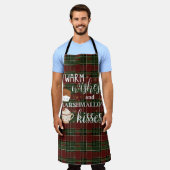 Warm Wishes and Marshmallow Kisses, Check Schürze (Getragen)
