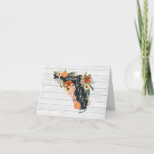 Warm Wishes From Florida Note Karte (Vorderseite)