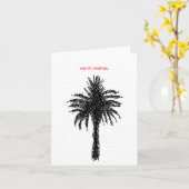 Warm Wishes Karte (Gelbe Blume)