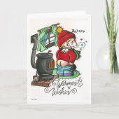 Warm Wishes Karte (Vorderseite)