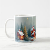 Warm Wishes Personalized Christmas Mug Kaffeetasse (Links)