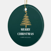 Warm Wishes Tree Decor Keramik Ornament (Links)