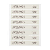 Warm Wishs Holiday Essentials Address Label (Bogen)