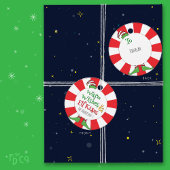 Warm Wünsche & Elf Kisses! Geschenkanhänger