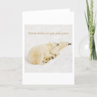 Warm wünscht 6545 feiertagskarte