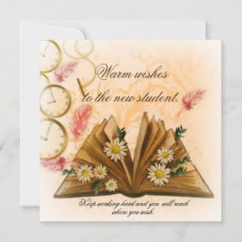 Warm wünscht eine neue Studentenkarte