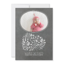 Warm wünscht Frohe Weihnachten Foto