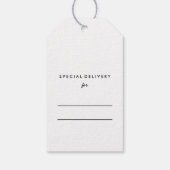 Warm wünscht Holiday Geschenktasten Geschenkanhänger (Rückseite)