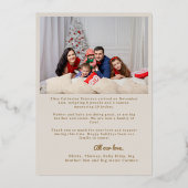 Warm wünscht Kisses Whimsical Baby Ankündigung (Rückseite)