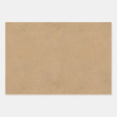 Warm wünscht Typografie Kraft Papier rot ID589 (Vorderseite 3)