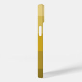 WARM YELLOW GOLD FARBE STRIPE LINE PATTERNAME Case-Mate iPhone HÜLLE (Rückseite / Rechts)