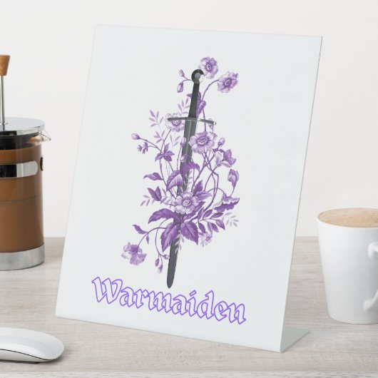 Warmaiden - Schild "Pedestal" (In Situ)