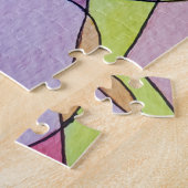 Warme Abstraktion Puzzle (Seite)