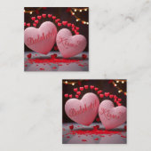 Warme Begrüßungsnachricht2024 Mitteilungskarte (Vorne/Hinten)