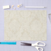 Warme beige Damast-Seidenpapier-Blätter Seidenpapier (Handwerk)