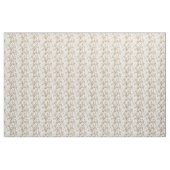Warme, beige Toile mit Rose und Zweigstellen Stoff (Fat Quarter (45,7 x 55,9 cm))