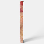 Warme Blume Samsung Galaxy Hülle (Linke Seite)