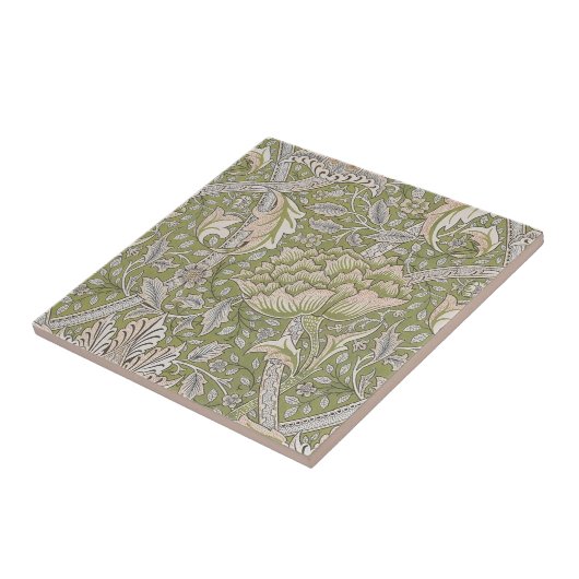 Warme Blume von Windrush Blumen Rosafarben Fliese (Seite)