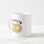 Warme Butterblüten UK Cuisine British Food Kaffeetasse (Vorderseite Links)