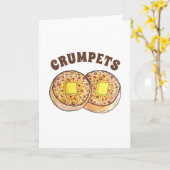 Warme Butterblüten UK Cuisine British Food Karte (Gelbe Blume)