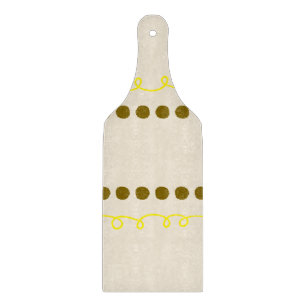 Warme Creme Dekoratives Glas Schneidbrett Schneidebrett