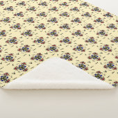 "Warme Creme-Mandala" Sherpadecke (3/4)