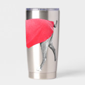 Wärme durch die Zeit bewahren Thermobecher (Rückseite)