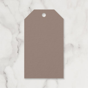 Warme Dusty Rose Hintergrund - Hochzeitsszenario Geschenkanhänger