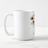 Wärme einer schönen Heim-Kaffeetasse Kaffeetasse (Links)