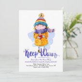 Warme Einladung Behalten (Stehend Vorderseite)