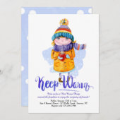 Warme Einladung Behalten (Vorne/Hinten)