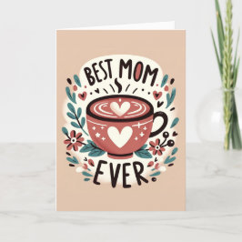 Warme Embrace - Beste Mama je Feiertagskarte