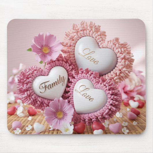 Warme Emotionen Maus Pad Mousepad (Vorne)