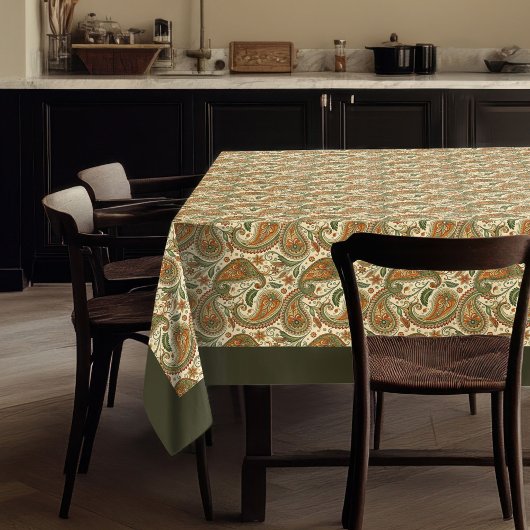 Warme Erde Tone Tablecloth Boho Essenz Akzent Tischdecke