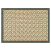 Warme Erde Tone Tablecloth Boho Essenz Akzent Tischdecke (Vorderseite (Horizontal))