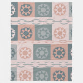 Warme Erdfarbe Fleecedecke (Vorderseite)