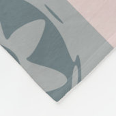 Warme Erdfarbe Fleecedecke (Ecke)