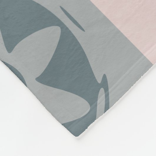 Warme Erdfarbe Fleecedecke (Ecke)