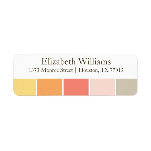 Warme Farbblöcke (Vorne)