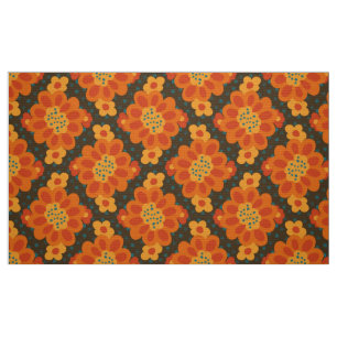 Warme Farbe Retro Vintage nahtloser Stoff