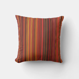 Warme Farbe - Trendiger Stil - Streifenmuster Kissen