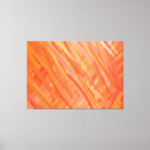 Warme Farben Abstrakte Malerei 3 Leinwanddruck