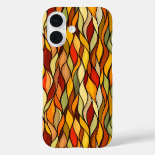Warme Farben Abstrakter Fall iPhone 16 Hülle