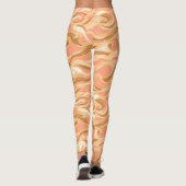 Warme Farben für Abstürze Leggings (Rückseite)