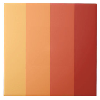 Warme Farben - Retrofarben Fliese
