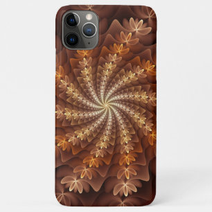 Warme Farben, trippiges modernes fraktales Kunstmu Case-Mate iPhone Hülle